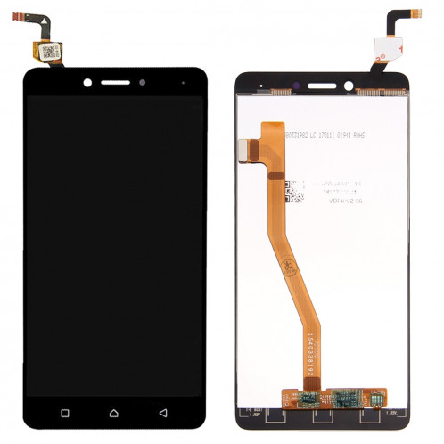 iPartsBuy Lenovo K6 Note Écran LCD + écran tactile Digitizer Assemblée (Noir) SI410B1154-34