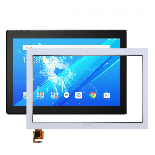 iPartsBuy Lenovo TAB4 10 Plus / TB-X704 Tactile Digitizer (Blanc) SI420W854-36