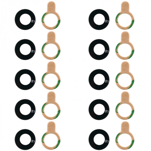 10 PCS Objectif arrière d'origine pour Huawei Honor 8S / Play 3e SH5442475-35 10 PCS Objectif arrière d'origine pour Huawei Honor 8S / Play 3e SH5442475-35