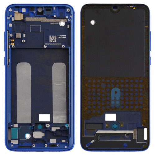 Boîtier avant LCD Frame Bezel Plate pour Xiaomi Mi CC9 / 9 Lite (Bleu) SH505L1663-36