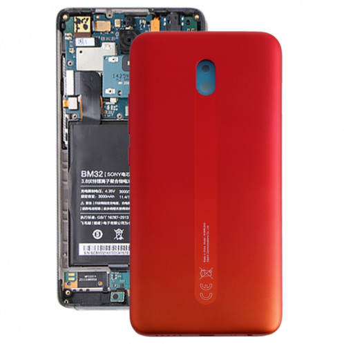 Cache arrière de batterie pour Xiaomi Redmi 8A / Redmi 8 (rouge) SH28RL1284-36