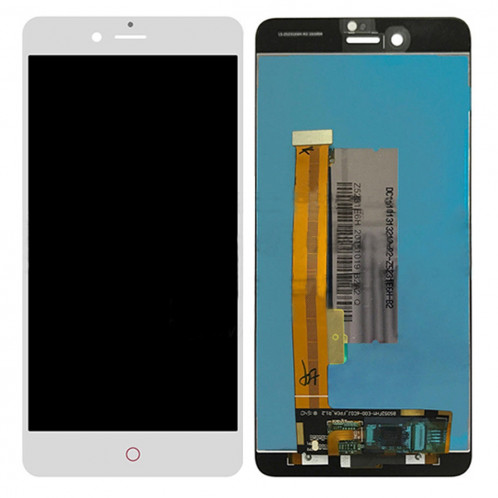 iPartsAcheter ZTE Nubia Z11 miniS / NX549J écran LCD + écran tactile Digitizer Assemblée (Blanc) SI579W991-34