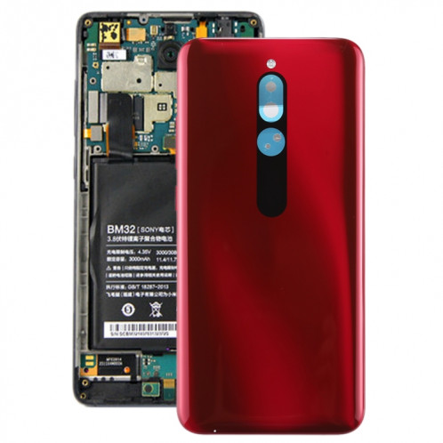 Cache arrière de la batterie pour Xiaomi Redmi 8 (rouge) SH88RL873-36