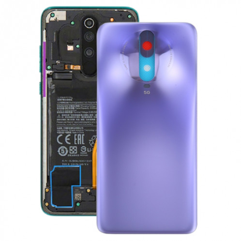 Cache arrière de la batterie pour Xiaomi Redmi K30 (Violet) SH76PL1235-36