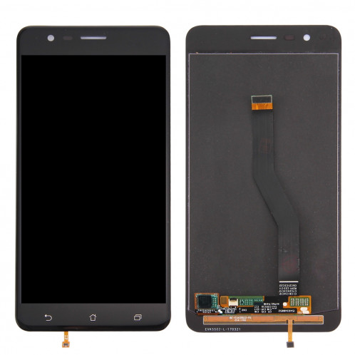 iPartsAcheter pour Asus ZenFone 3 Zoom / ZE553KL LCD écran + écran tactile Digitizer Assemblée (Noir) SI677B225-36