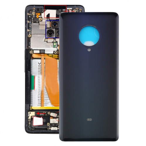 Pour le couvercle arrière de la batterie Vivo NEX 3 5G (noir) SH15BL1577-36
