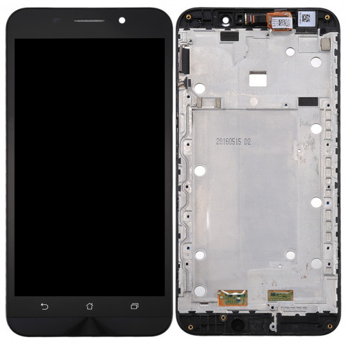 iPartsAcheter pour Asus ZenFone Max / ZC550KL / Z010DA LCD Écran + Écran Tactile Digitizer Assemblée avec Cadre (Noir) SI26BL825-36