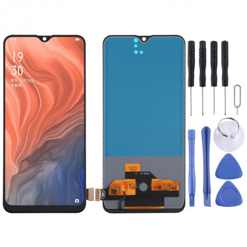 Écran LCD matériel TFT et assemblage complet du numériseur (aucune identification d'empreinte digitale) pour OPPO Reno Z / K5 / Realme XT SH5813301-36