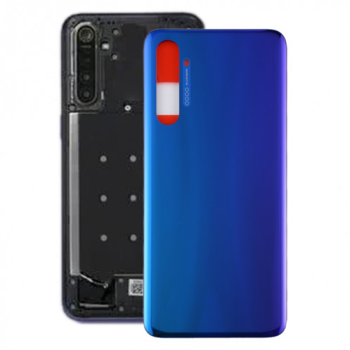 Cache arrière de la batterie d'origine pour OPPO Realme X2 (bleu) SH08LL1200-36