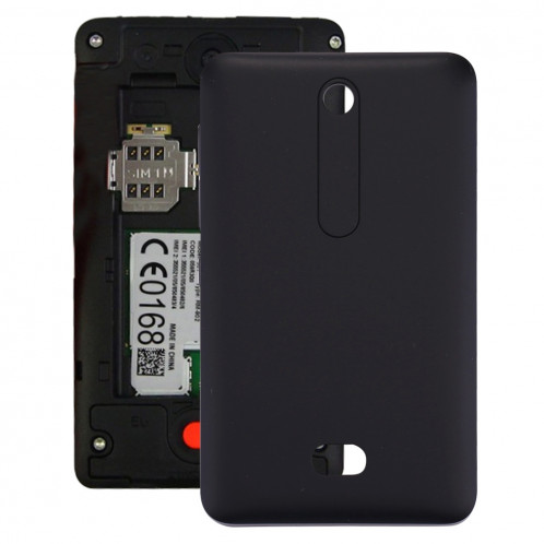 iPartsAcheter pour Nokia Asha 501 Cache Batterie Arrière (Noir) SI13BL195-38
