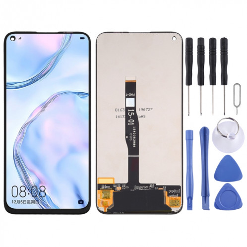 Écran LCD et numériseur complet pour Huawei P40 Lite / JNY-L21A / JNY-L01A / JNY-L21B / JNY-L22A / JNY-L02A / JNY-L22B / JNY-LX1 (noir) SH126B189-36