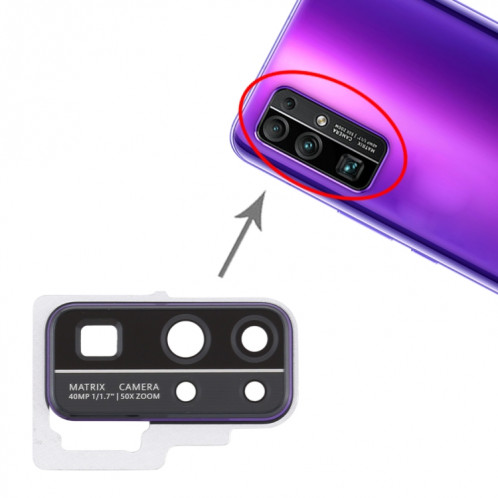 Cache d'objectif de caméra pour Huawei Honor 30 (Violet) SH197P1251-34