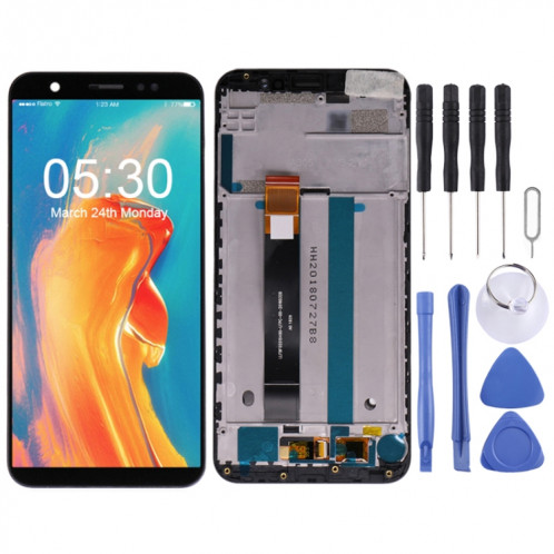 Écran LCD et Digitizer assemblage complet avec cadre pour Asus Zenfone en direct (L1) ZA550KL X00RD (Noir) SH208B1359-34