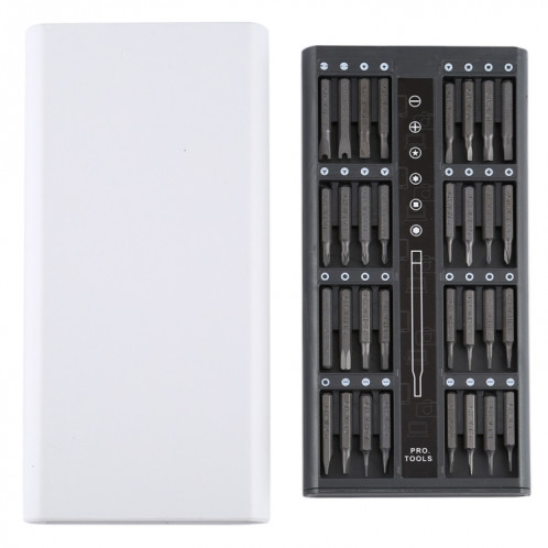 Kit d'outils de réparation de démontage de tournevis pour téléphone portable / produits électroniques (blanc) SH263W463-39