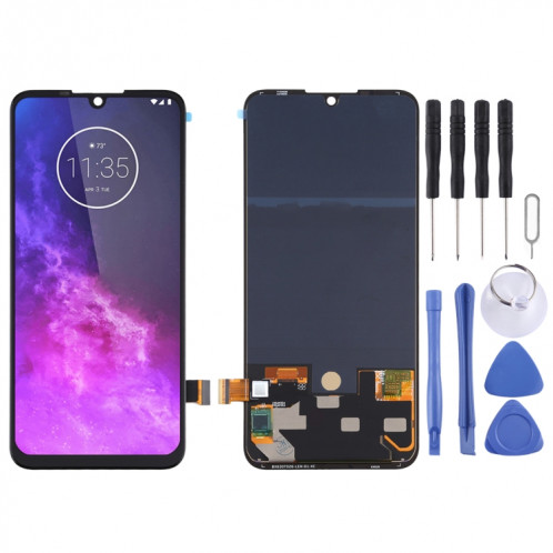 Écran LCD et numériseur complet pour Motorola One Zoom (noir) SH329B418-36