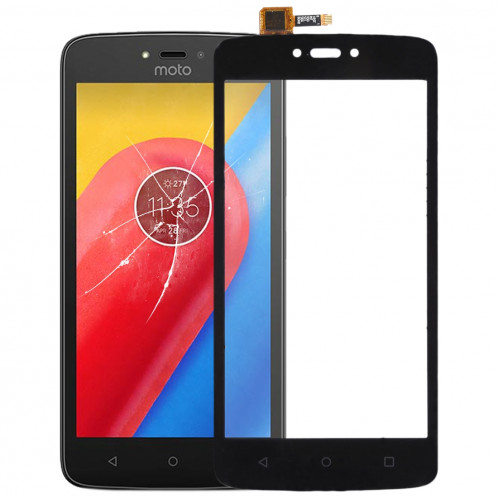 Panneau tactile pour Motorola Moto C (Noir) SH40BL1223-36