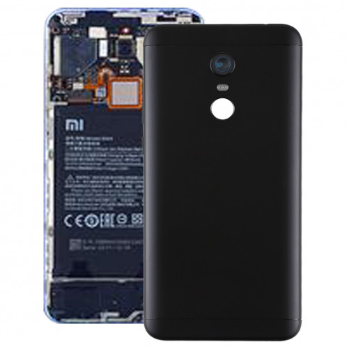 Couverture arrière avec lentille de la caméra et touches latérales pour Xiaomi Redmi 5 Plus (Noir) SH57BL1744-36