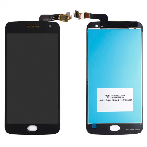 iPartsAcheter pour Motorola Moto G5 Plus Ecran LCD + Ecran Tactile (Noir) SI542B1647-36