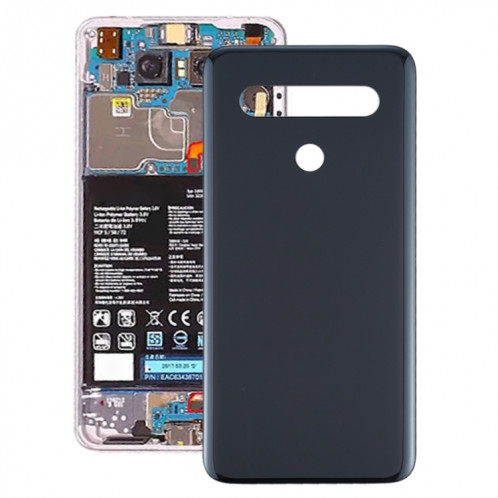Cache Batterie pour LG Q51 / LM-Q510N (Noir) SH81BL651-36