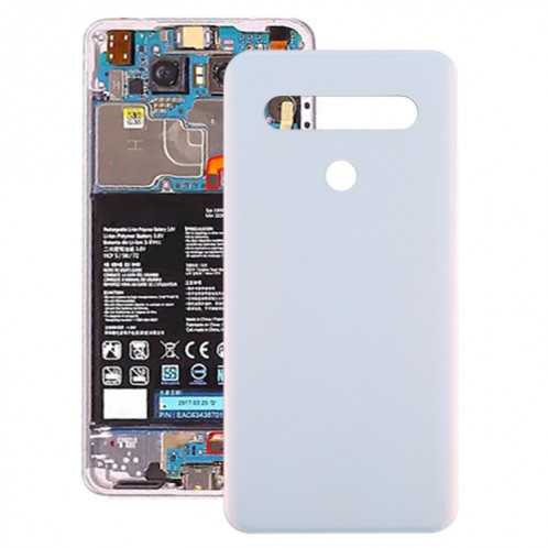 Cache Batterie pour LG Q51 / LM-Q510N (Blanc) SH81WL1614-36