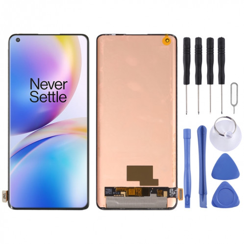 Écran LCD AMOLED pour OnePlus 8 Pro avec assemblage complet du numériseur (noir) SH903B1216-35