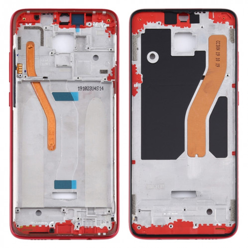 Plaque de cadre centrale d'origine pour Xiaomi Redmi Note 8 Pro (rouge) SH065R665-36
