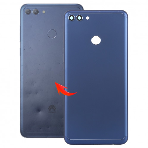Couverture arrière avec lentille de la caméra et touches latérales pour Huawei Enjoy 8 Plus (Bleu) SH91LL1866-36