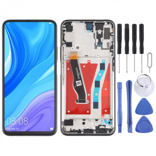 Écran LCD et numériseur Assemblage complet avec cadre pour Huawei P Smart Pro 2019 (Noir) SH111B151-37