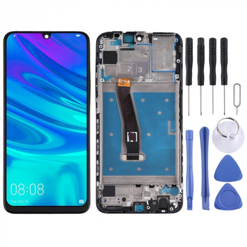 Écran LCD et numériseur complet avec cadre pour Huawei P Smart (2019) / Enjoy 9s (noir) SH117B774-36