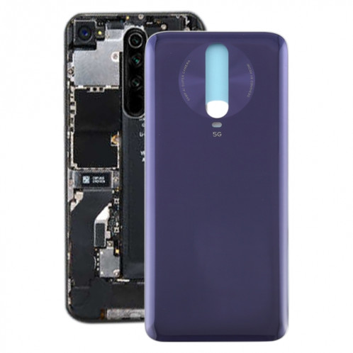 Couvercle arrière de la batterie en verre pour Xiaomi Redmi K30 5G (violet) SH99PL1607-36