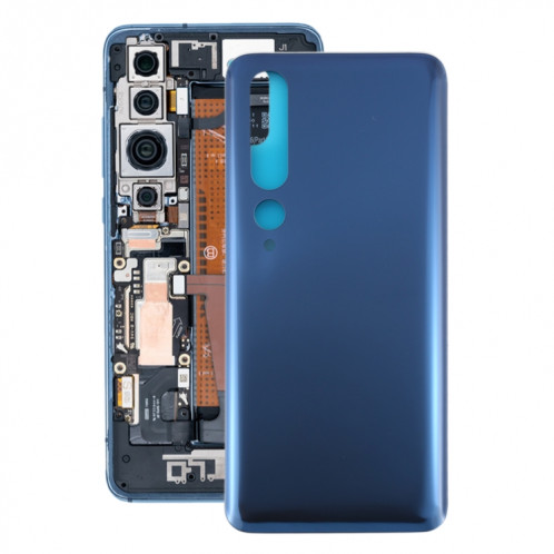 Couvercle arrière de la batterie en verre pour Xiaomi Mi 10 5G (gris) SH01HL609-36