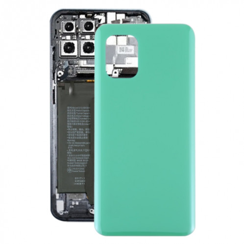 Couvercle arrière de la batterie en verre pour Xiaomi Mi 10 Lite 5G / Mi 10 Youth 5G (vert) SH06GL746-36