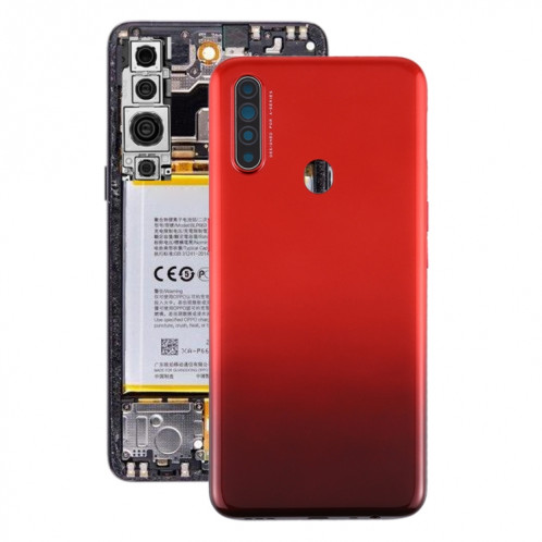 Cache arrière de la batterie pour OPPO A8 (rouge) SH09RL1393-36