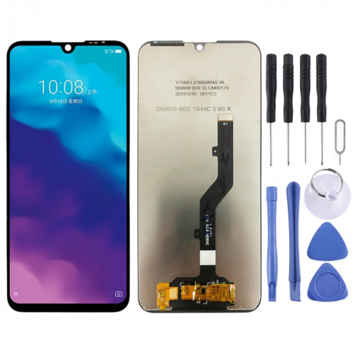 Écran LCD OEM pour ZTE Blade A7 (2020) / A5 (2020) avec assemblage complet du numériseur (noir) SH359B1806-35