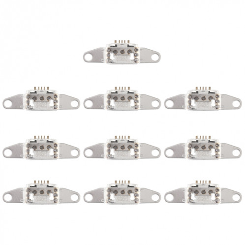 Pour Vivo Y71 / Y85 10pcs connecteur de port de charge SH73811787-34