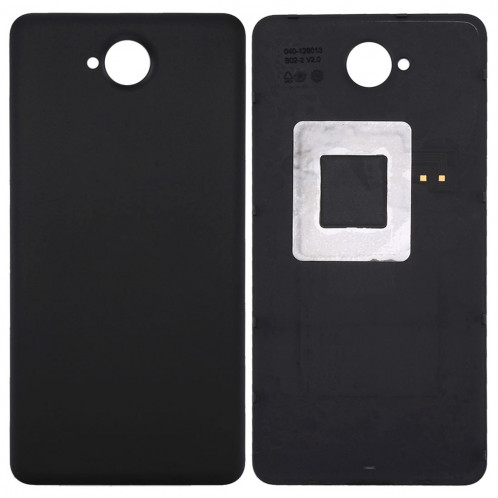 iPartsAcheter pour Microsoft Lumia 650 couvercle arrière de la batterie avec autocollant NFC (Noir) SI57BL1157-35