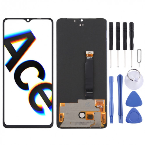 Écran LCD d'origine et assemblage complet de numériseur pour OPPO Reno ACE / Realme X2 Pro SH7664301-36