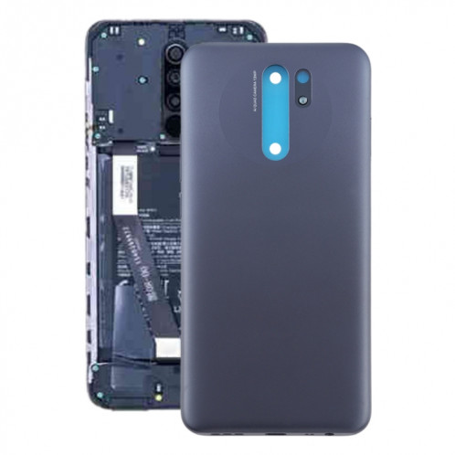 Cache arrière de batterie d'origine pour Xiaomi Redmi 9 / Redmi 9 Prime (gris) SH92HL1317-36