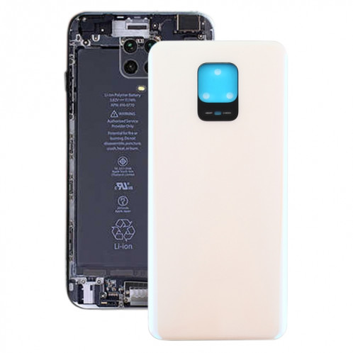 Cache arrière de batterie d'origine pour Xiaomi Redmi Note 9S / Redmi Note 9 Pro (Inde) / Redmi Note 9 Pro Max (or) SH93JL1894-36