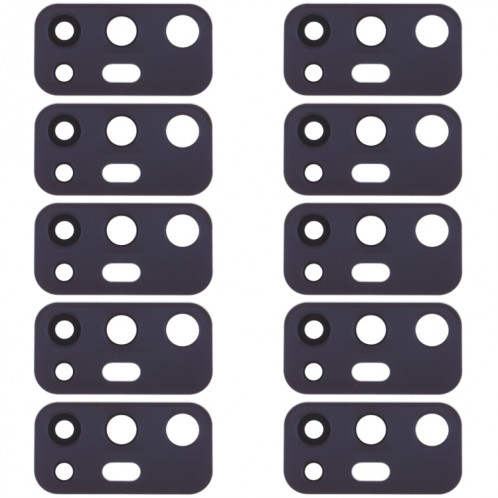 Pour Vivo V17 10pcs objectif de caméra arrière (noir) SH887B1365-34