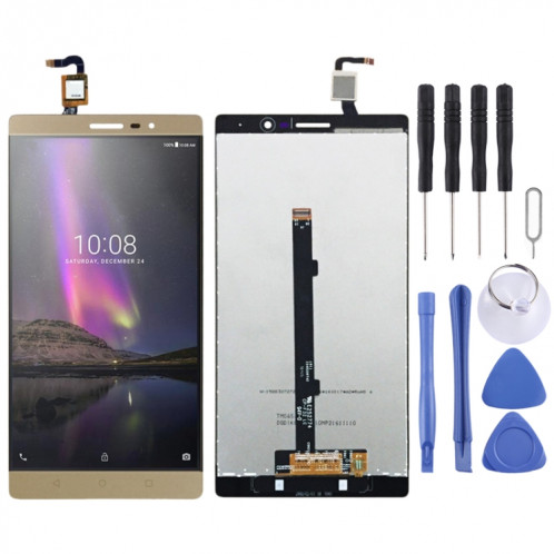 Écran LCD OEM pour Lenovo Phab2 PB2-650 PB2-650N PB2-650M PB2-650Y avec numériseur complet (or) SH024J499-34