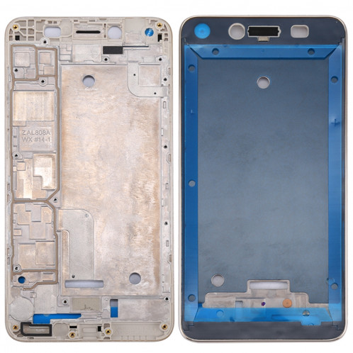 iPartsBuy Huawei Honor 5 / Y5 II Boîtier Avant Cadre LCD Cadre Lunette (Or) SI073J592-36
