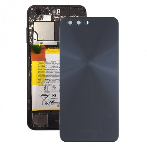 Couverture arrière de la batterie avec lentille de caméra et touches latérales pour Asus Zenfone 4 ZE554KL (bleu) SH06LL1053-37