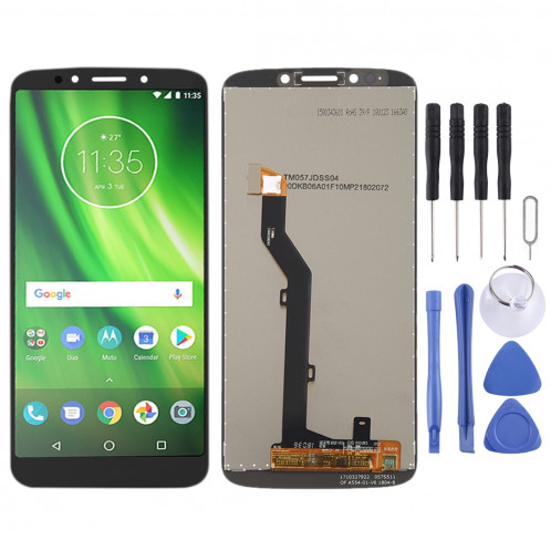 Ecran LCD et Assembleur Complet Digitaliseur pour Motorola Moto G6 Play (Noir) SH209B1026-35