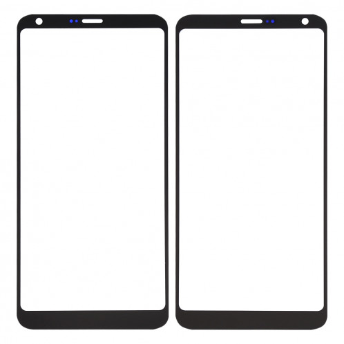 iPartsAcheter pour LG G6 Lentille extérieure en verre (Noir) SI31BL1529-36