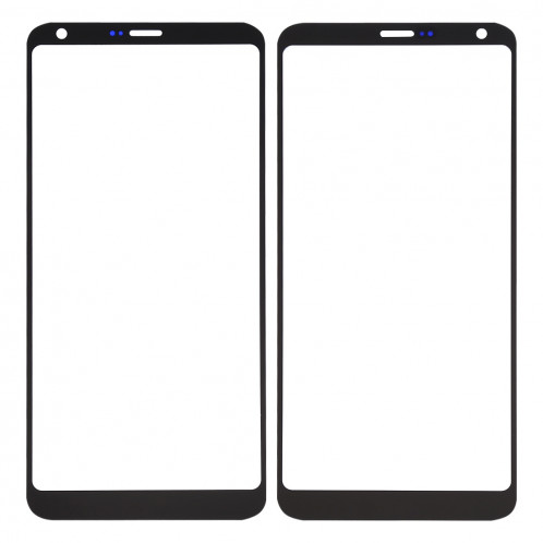 iPartsAcheter pour LG G6 Lentille extérieure en verre (Noir) SI31BL1529-36