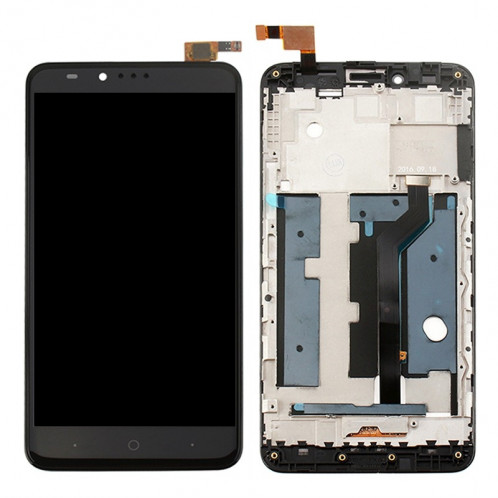 iPartsAcheter ZTE ZMax Pro / Z981 écran LCD + écran tactile Digitizer Assemblée avec cadre (Noir) SI417B1864-36