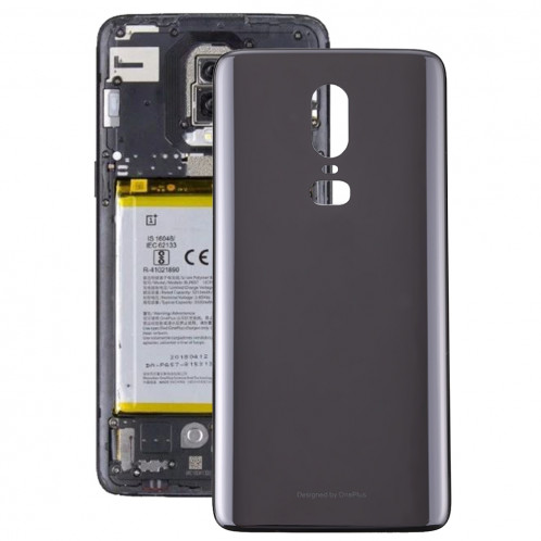 Couverture arrière pour OnePlus 6 (Noir) SH83BL92-36