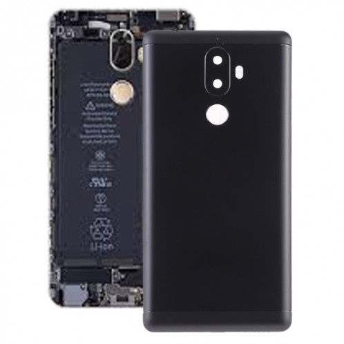 Cache arrière de la batterie pour Lenovo K8 Note (noir) SH00BL895-36