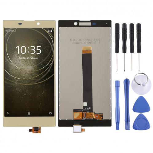 Ecran LCD et Assembleur Complet Digitaliseur pour Sony Xperia L2 (Or) SH67JL666-36